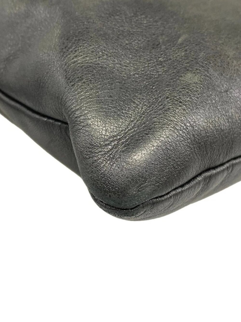 PRADA Black Leather Shoulder Bag - Picture 6 of 15